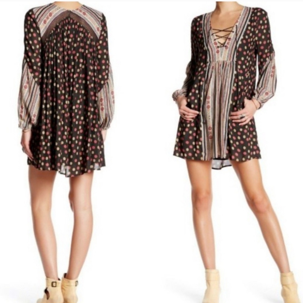 Free People Rain or Shine  Dress Size Medium